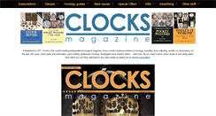 Desktop Screenshot of clocksmagazine.com